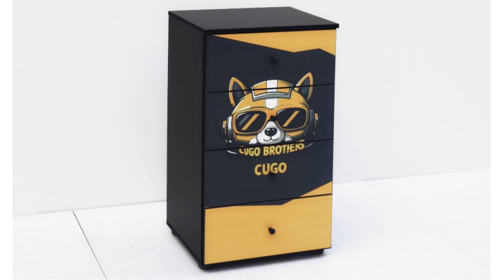 C407-4 Cugo 4 Drawer Dresser